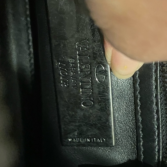 Authenticated Valentino Rockstud Mini Top Handle Bag - Picture 7 of 12